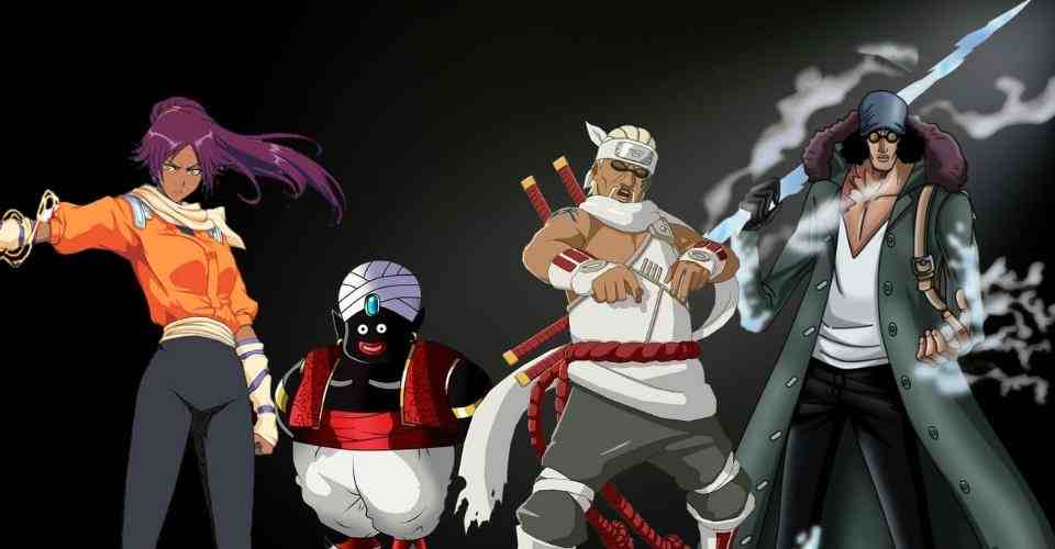 Black Anime Characters 